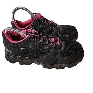 Timberland PRO Womens Powertrain Alloy Toe Work Shoes Anti-Fatigue‎ Size 7.5